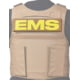 Ace Link Armor EMS Patch, Yellow On Coyote, B-TG-ID-EMS-YL-CBR