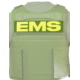 Ace Link Armor EMS Patch, Yellow On Green, B-TG-ID-EMS-YL-GRN