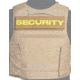 Ace Link Armor Security Patch, Yellow On Coyote, B-TG-ID-SEC-YL-CBR