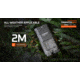Acebeam EDC Terminator M2-X Flashlights, Li-Ion Battery, 3200 Lumens w/RGB, Grey, M2-X