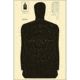 Action Target B-27S Standard Silhouette Target, Pack of 100, Black, B-27S BLACK