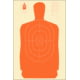Action Target B-27S Standard Silhouette Target, Pack of 100, Orange, B-27S ORANGE