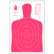 Action Target High Visibility Fluorescent B-27E Indoor Target 100 Per Case, Red, 23in x 35in, B-27E-RD-100