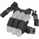 Adaptive Tactical Tac-Hammer Triple Mag Pouch Drop Leg Platform for Ruger 10/22 Shotguns, Black AT-07900
