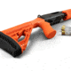 Adaptive Tactical Ex Stock &amp; Forend - Mossberg 500/590/88, 12G - Less Lethal Orange, AT-02006-LE