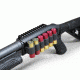 Adaptive Tactical Saddle Mount Shell Carrier - Mossberg 500/590/930, 12Ga, Black, AT-06100-M