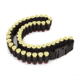 Adaptive Tactical Shotgun Bandolier, 45 Rounds, Black, AT-06401