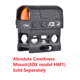 ADE Advanced Optics RD3-028 ARES PRO Motion Awake Red Dot Sight, Multi Reticle, Black, RD3-028 Pro