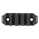 AIM Sports Inc 5 Slot Picatinny Keymod Rail Section, Black, Small, KMRS1