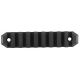 AIM Sports Inc 9 Slot Picatinny Keymod Rail Section, Black, Small, KMRS2, Black, Small, KMRS2