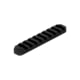 AIM Sports Inc 9 Slot Picatinny Keymod Rail Section, Black, Small, KMRS2, Black, Small, KMRS2