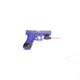 Aimshot Red Laser Sight w/ Rail Mount System &amp; Button - Pistols, Black 6132B