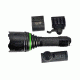 AimSHOT TZ980-GR Adjustable Green Beam Wireless Pressure Switch Varmint Flashlight kit, Black TZ980-GR