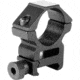 AimSports 1in. Weaver Rings/1 Screw-Medium, Black QW10N