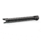Airborne Arms Leviathan Featherweight Handguard w/ Titanium Barrel Nut, AR-15, 15in Length, 6061-T6 Aluminum, Anodized, Black, Medium, ABN-AAHG-L15B