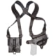 Aker Leather 107 FlatSider XR7 Shoulder Holster, Right, SIG Sauer P239, Plain, Black, H107BPR-SS239