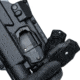 Alien Gear Holsters Paddle Rapid Force Polymer Level II w Axon OWB Paddle Holster, S&amp;W M&amp;P9c M2.0 Compact 4 In/M&amp;P9 2.0 4.25 In/Per. M&amp;P9 M2.0 C.O.R.E. Ported/Pro Series 4.25 In, Left Hand, Matte Black, Large Light, R2-P-0880-BK-LH-LL-AX-B