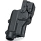 Alien Gear Holsters Rapid Force Belt Slide Glock OWB Holster w/ Large Light, G19/G19X/G23/G45, Right, Black, R3-M-0057-BK-RH-LL-A0-C