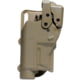 Alien Gear Holsters Rapid Force Level 3 Duty Polymer OWB Belt Holster, S&amp;W M&amp;P M2.0/1.0, Left Hand, Large Light, No Axon, Tan, R3-M-0880-TN-LH-LL-A0-B