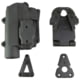 Alien Gear Holsters Rapid Force Level 2 Polymer Duty OWB Belt Holster, Glock 19, G19X, G45 with Large Light X300/TLR-1, Right Hand, AXON Signal Sensor Compatible, Black, R2-B-0057-BK-RH-LL-AX-C