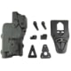 Alien Gear Holsters Rapid Force Level 3 Polymer Duty OWB Belt Holster, SIG Sauer P320 with Large Light X300/TLR-1, Right Hand, AXON Signal Sensor Compatible, Black, R3-M-0691-BK-RH-LL-AX-C