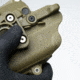 Alien Gear Holsters Rapid Force Polymer Level II OWB Paddle Holster, S&amp;W M&amp;P9c M2.0 Compact 4 In/M&amp;P9 2.0 4.25 In/Per. M&amp;P9 M2.0 C.O.R.E. Ported/Pro Series 4.25 In, Right Hand, Matte Black, Large Light, R2-P-0880-BK-RH-LL-A0-B