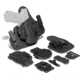 Alien Gear Holsters ShapeShift TPE/Neoprene OWB/IWB Holster, Springfield Hellcat , Right Hand, Black, No Light, SSHK-0985-RH-D