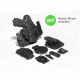 Alien Gear Holsters Shapeshift Core Carry Pack Holster, Taurus PT111 Millennium G2, 1.5in Belt Slide, Right, Black, SSHK-0435-RH-C-15-XXX