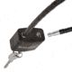 Allen Cable Lock, Black, 15in, 15414