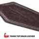 Allen Heritage Plain Dark Leather Rifle Sling, Mahogany, 8511