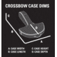 Allen Hornet N1 Edge Crossbow Case, 16.5in, Grey/Orange, 6050