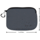 Allen Pistol Pouch Charcoal Neoprene, 7in, Charcoal, 3635