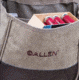 Allen Select Canvas Double Compartment Shell Bag, Tan, 2306