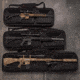 Allen Tac Six Unit 38 in Tactical Gun Case, Black, 10838