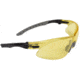 Allen Ultrx Keen Safety Glasses, Yellow, 1408805