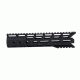 Alpha Shooting Sports AR15 Pitch Fork Handguard, Black, 9.5in ALP9MLBLKPF