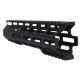 Alpha Shooting Sports AR15 Pitch Fork Handguard, 9.5in, Black, ALP9MLBLKPF