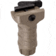 American Defense Manufacturing Battlegrip QD Short Vertical Grip, Standard Legacy Lever, Flat Dark Earth, BGV-QDK-FDE-STD-STD