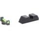 AmeriGlo Ameriglo Fiber front sight rear notch Green Fiber .115 FRONT Black REAR, GFT-123