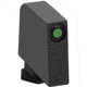 AmeriGlo Front Only-Green Tritium Black Outline Stock FRONT .350 H .140 W, GL-412-350