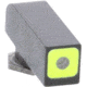 AmeriGlo Glock Pro-Glo Tritium Front Pistol Sights, Front Only-Green Tritium Lamp, LumiGreen Square Outline FRONT .180&quot; H .140&quot; W, GL-212-180-GR-Q