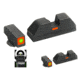 AmeriGlo Glock Tritium Night Sights, Lumi Line, Black, Green/Green, Orange/Orange Line