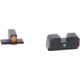 AmeriGlo Green Tritium Lamp, Orange Outline FRONT, Green Single Dot REAR, XD-201