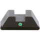 AmeriGlo i-Dot Tritium Rear Sights Classic Style for Glock 42/43/43X, Rear Only-Green Tritium Lamp Single i-Dot fits MOS slide, GL-105R