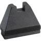 AmeriGlo Rear Only-Black .600 H .150 Notch Classic REAR Sight, GTR-152