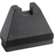 AmeriGlo Rear Only-Glock black rear .554" ht .150" notch, GL-404-554
