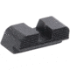 AmeriGlo SIG &amp; XD Steel Rear Pistol Sights, Rear Only, Serrated Black .250 H .165 Notch REAR Sight #8, SG-418