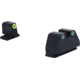 AmeriGlo Smith &amp; Wesson Pistol Front Sight, Green Tritium LumiGreen Outline .378in FRONT, Green Tritium White Outline .492inREAR, Smith &amp; Wesson, SW-333