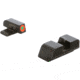 AmeriGlo Tritium BLK Serrated All XD Models, ProGlo ORNG Front, BLK Rear XD-433
