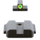 AmeriGlo Tritium Front Black Rear M&amp;P Shield ProGlo Front, LimeLumi Outline SW-543